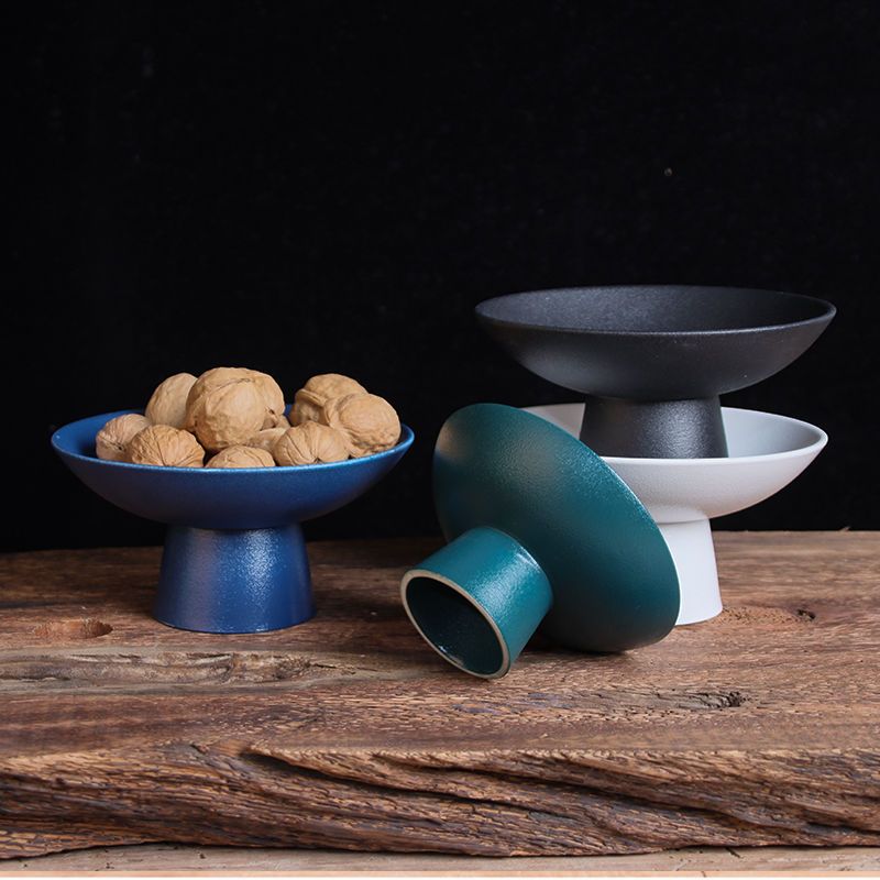 Cake Board Round - Chinese Ceramic Fruit Bowl Creative White