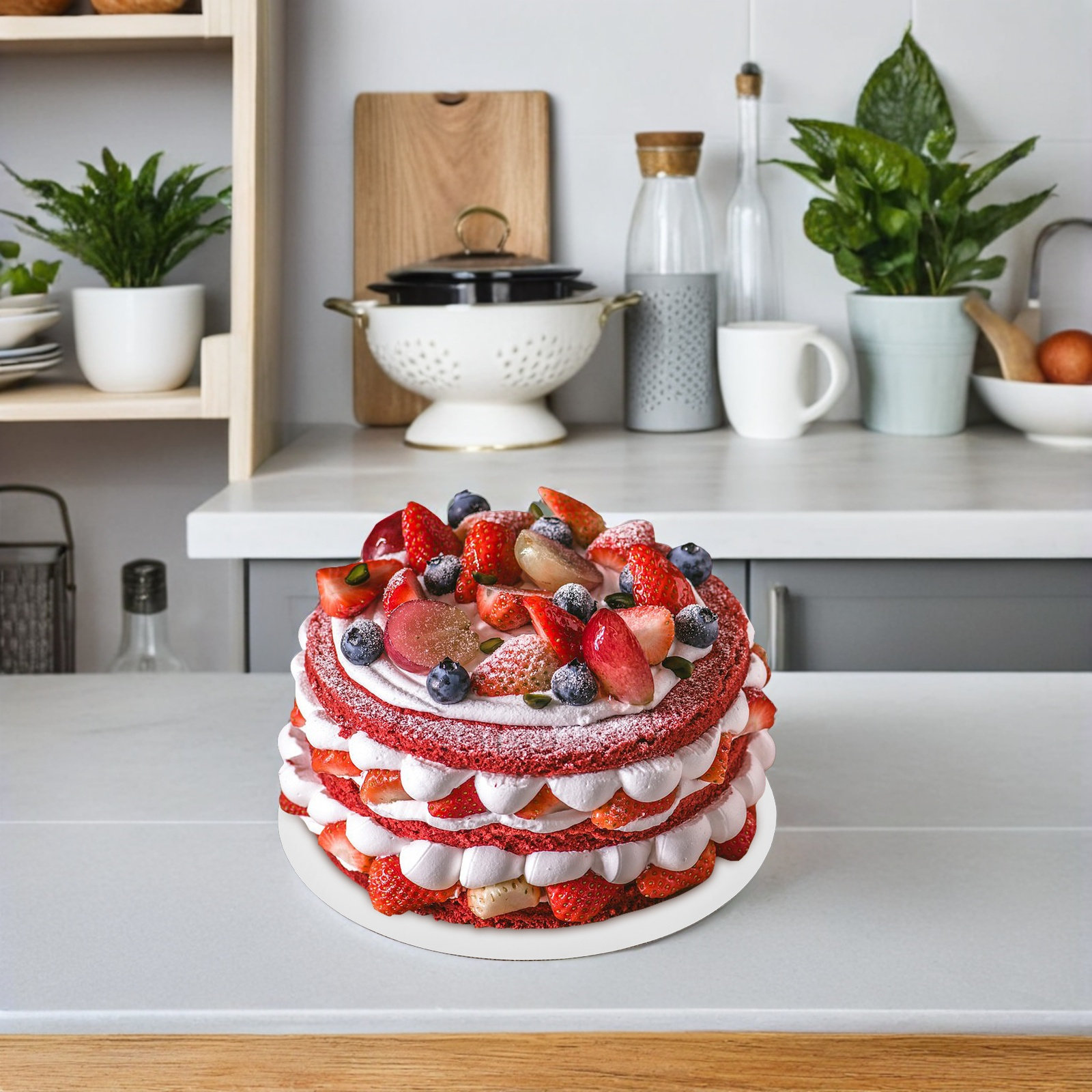 Cake Board Round - 25Pcs White Cake Board Round Disposable
