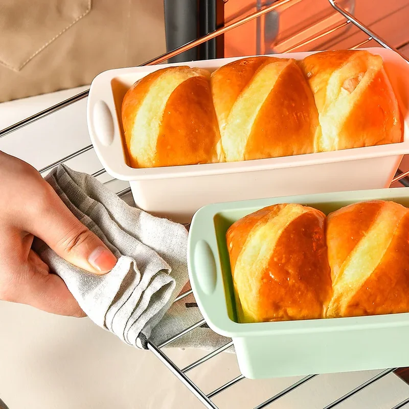 Kitchen Baking Essentials - Rectangular Silicone Mold for Candy Toast