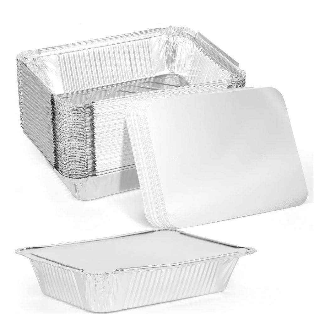 Kitchen Baking Bowls - 10PCS New With Lids Aluminum Foil