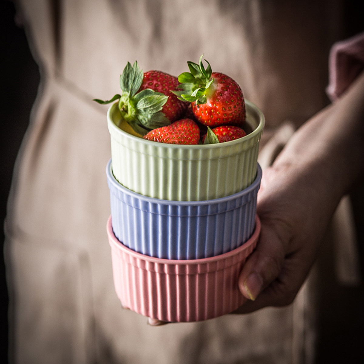 Kitchen Baking Bowls - Ceramic Baking Bowl Resistant Lid Soup