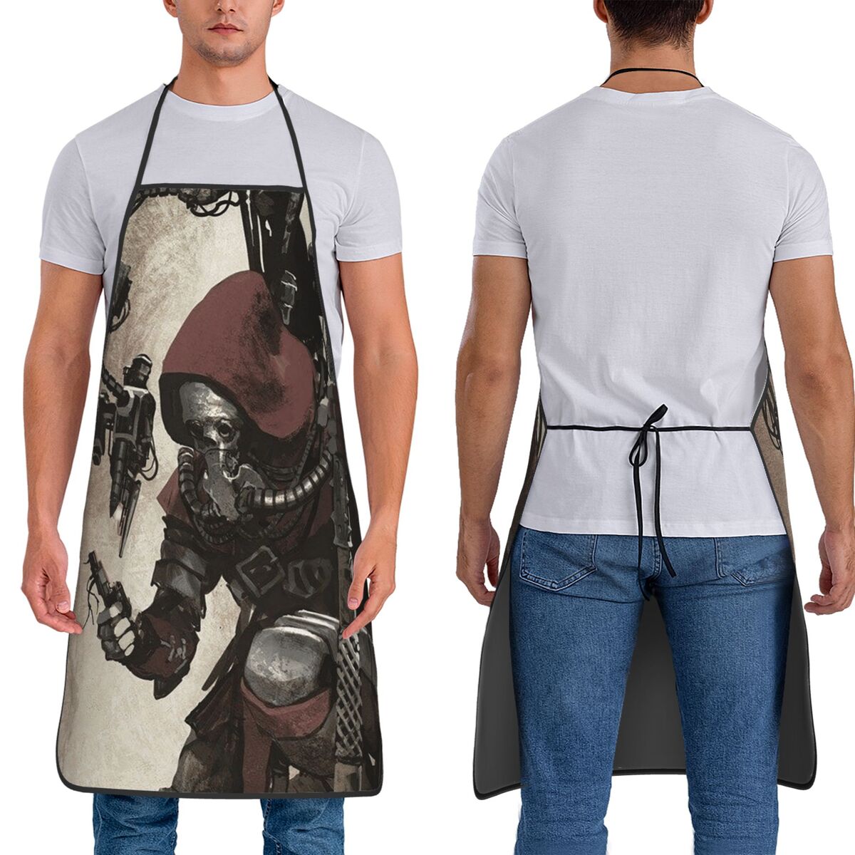 Kitchen Baking Game - Admech Techpriest Machina Vult Game Aprons