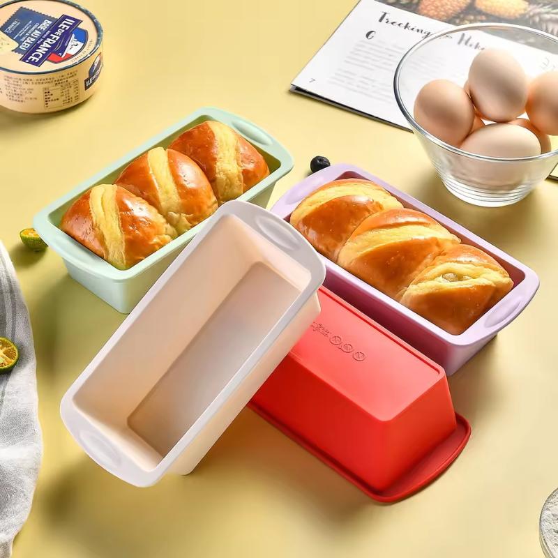 Baking Kitchen Diy - 1/4Pcs Household Rectangular Silicone Mold Candy
