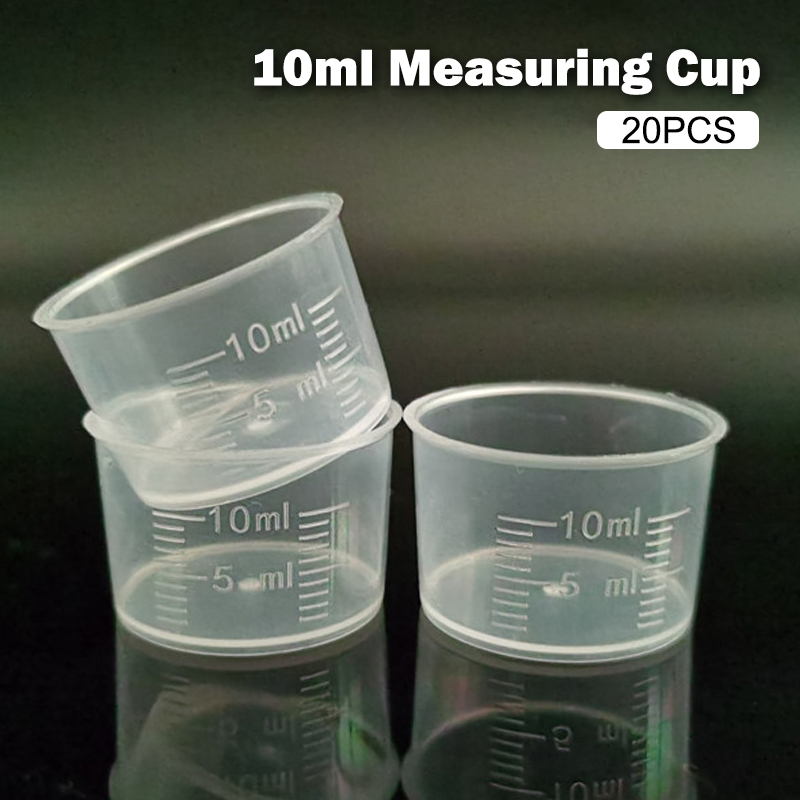 20 Pack 10ml Graduated Measuri - Kitchen Baking Essentials ulasan dan harga