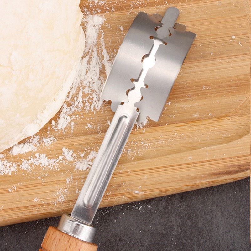 Dough Bread Pastry Cutter with - Dough Scraper Curved ulasan dan harga