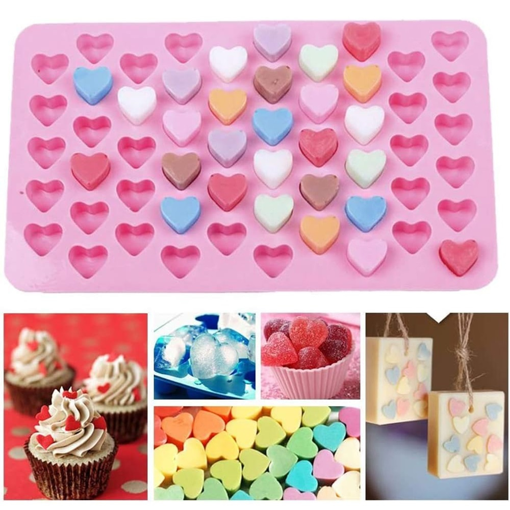 7Pcs Candy Silicone Moulds wit - Kitchen Baking Tray ulasan dan harga