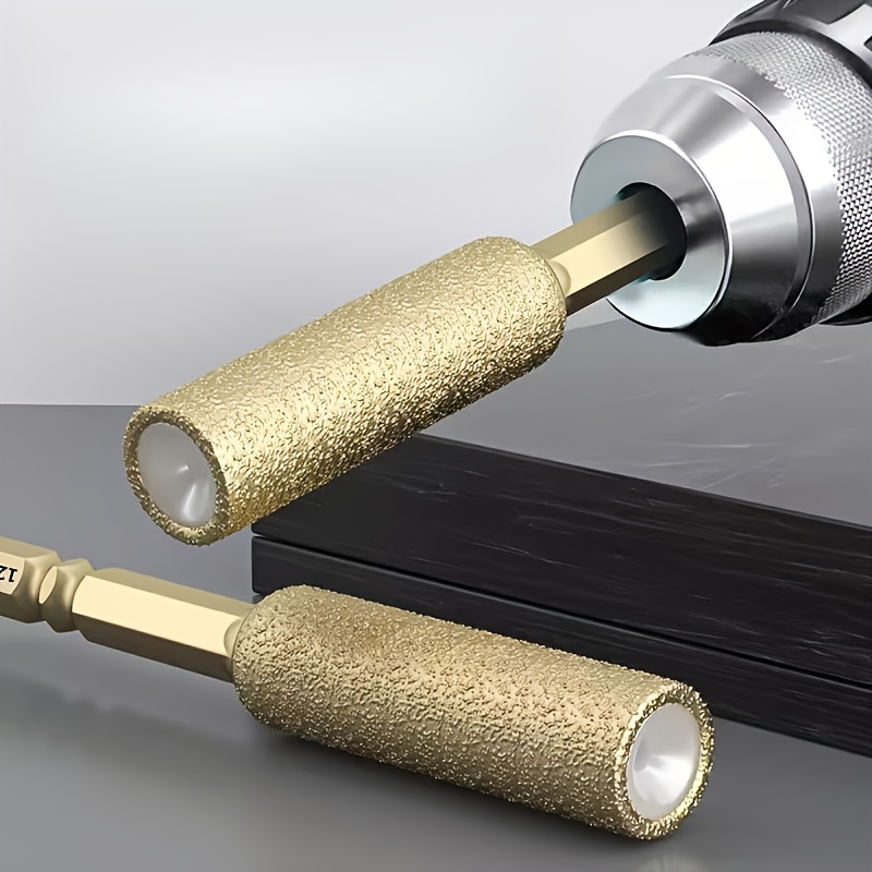 4 Piece Brazed Diamond Drill G - Rolling Pin Marble ulasan dan harga
