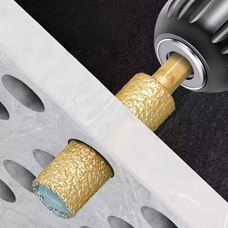 4 Piece Brazed Diamond Drill G - Rolling Pin Marble ulasan dan harga