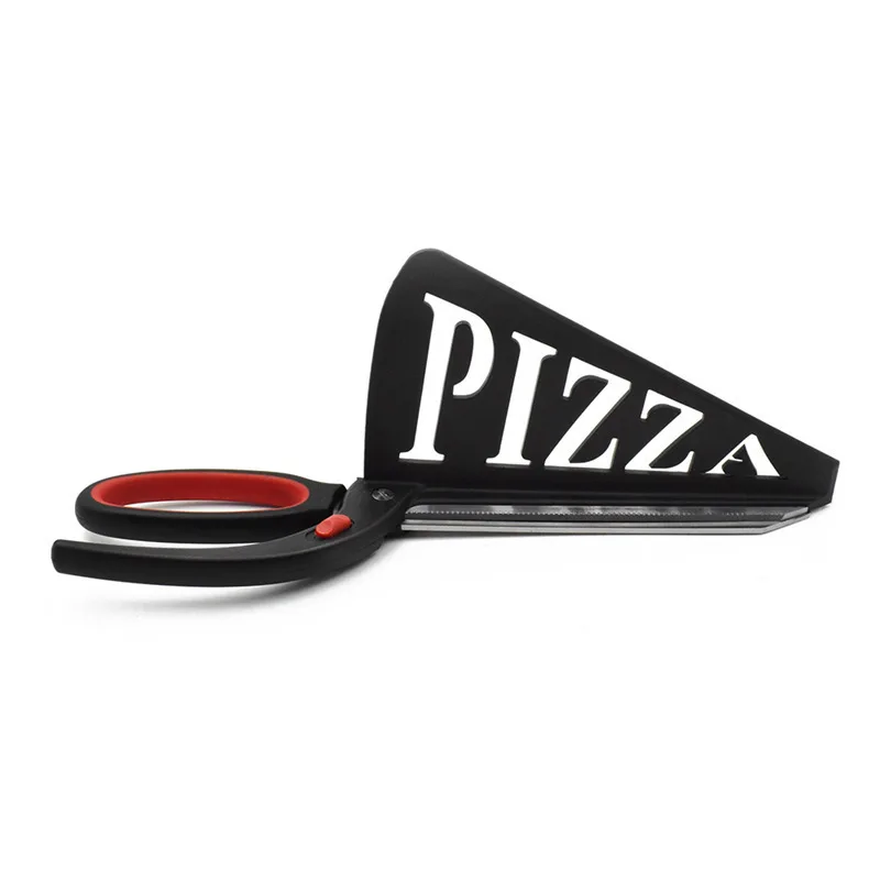 Pizza Scissors With Server Tra - Kitchen Shears In Baking ulasan dan harga