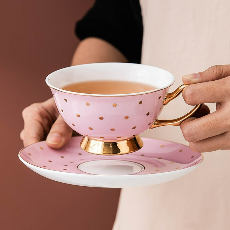 Ceramic Pink Coffee Mugs with  - Kitchen Baking Utensil Set ulasan dan harga