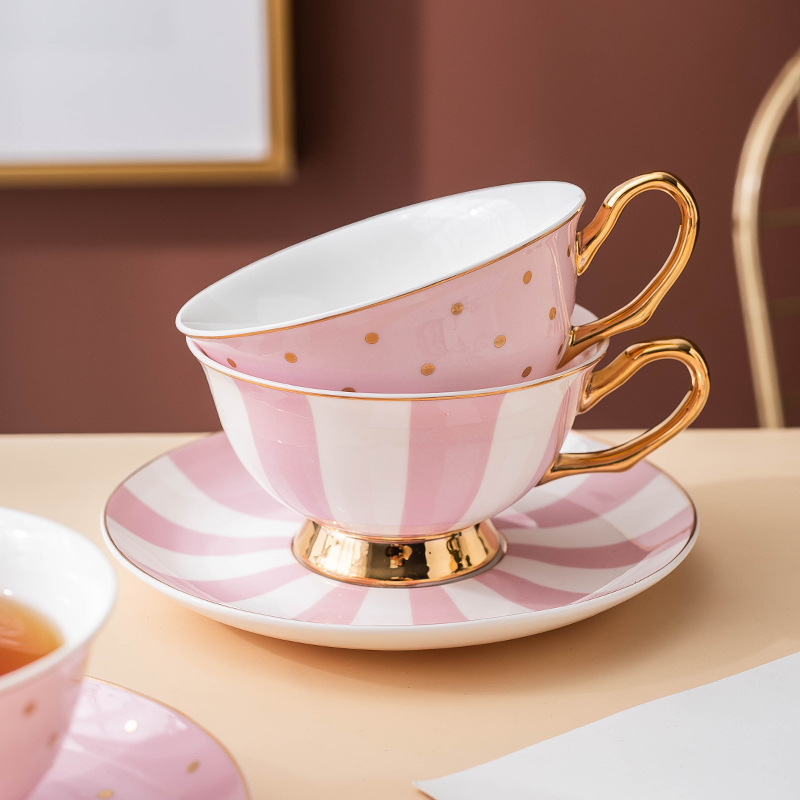 Ceramic Pink Coffee Mugs with  - Kitchen Baking Utensil Set ulasan dan harga