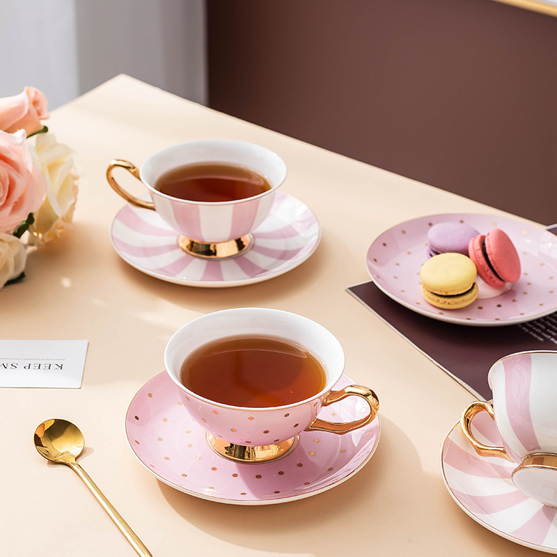 Ceramic Pink Coffee Mugs with  - Kitchen Baking Utensil Set ulasan dan harga