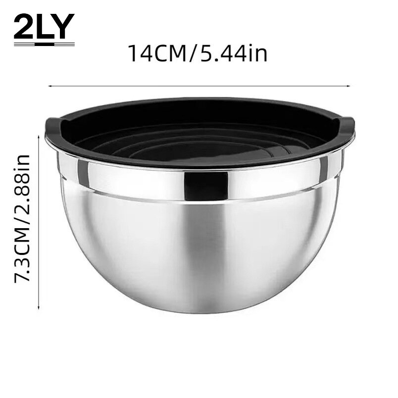 Thickened Stainless Steel Mixi - Kitchen Baking Bowls ulasan dan harga