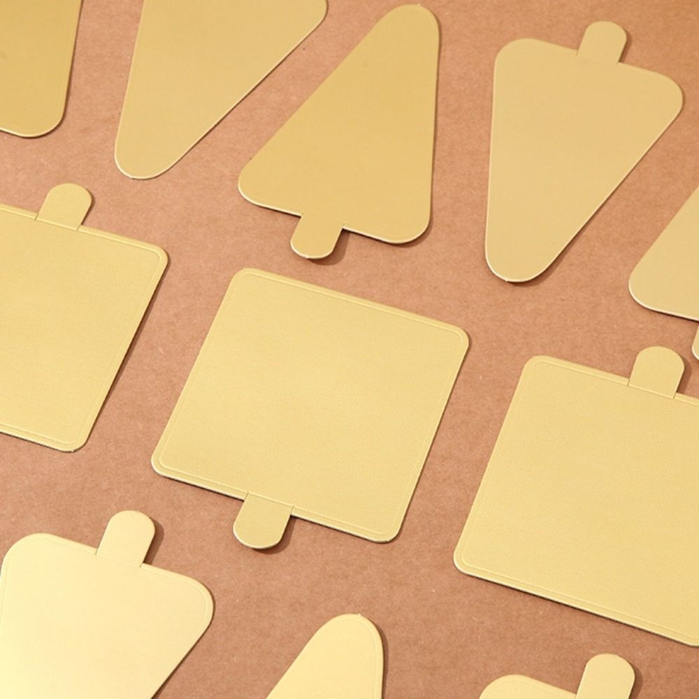 50/100pcs New Disposable Desse - Cake Board Round ulasan dan harga