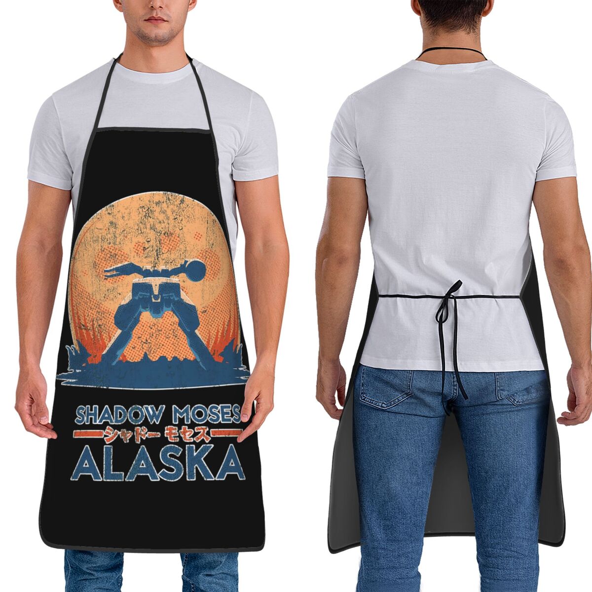 Shadow Moses Island Aprons Che - Kitchen Baking Island ulasan dan harga