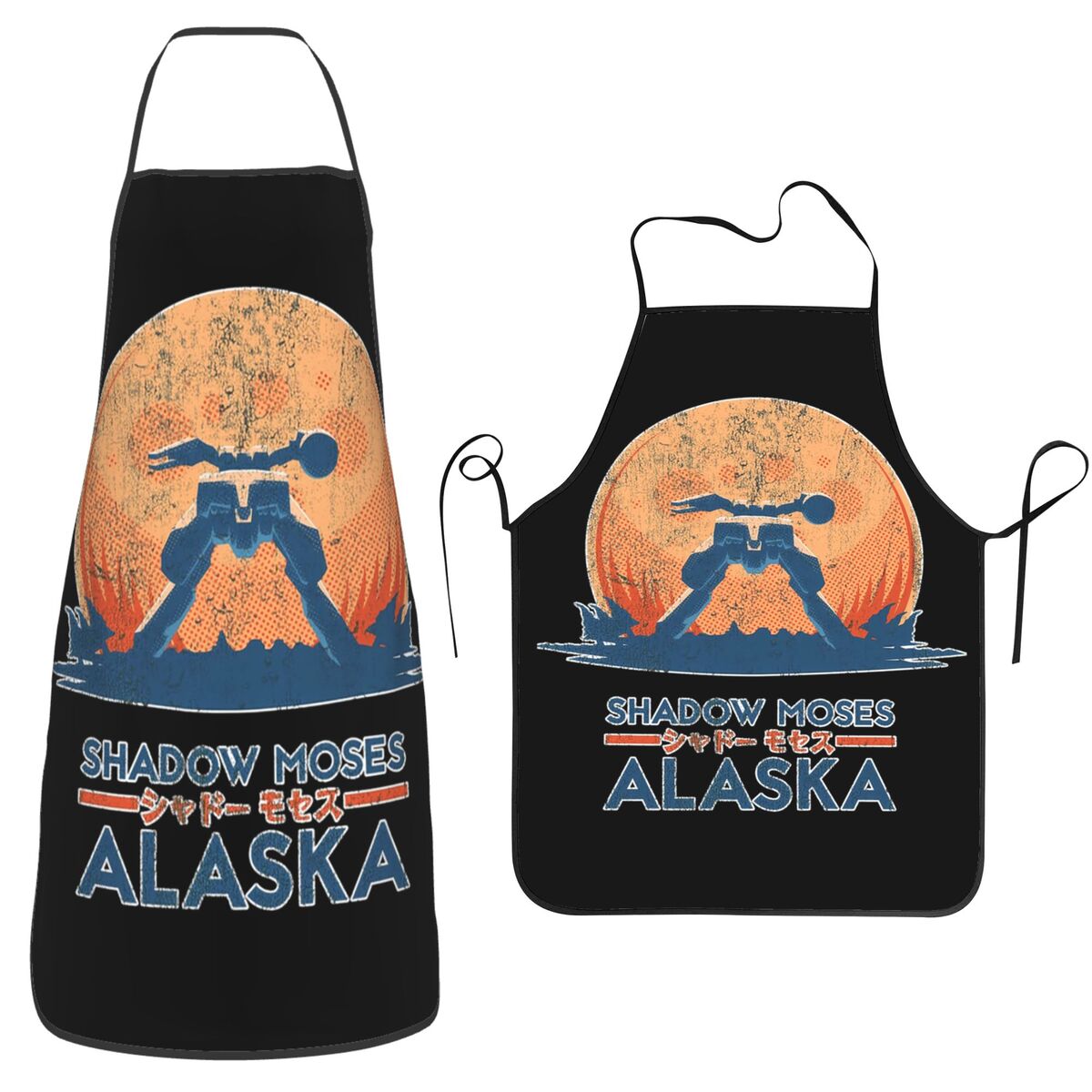 Shadow Moses Island Aprons Che - Kitchen Baking Island ulasan dan harga