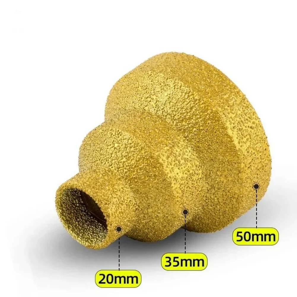 20-50mm Brazing Step Drill Bit - Rolling Pin Marble ulasan dan harga