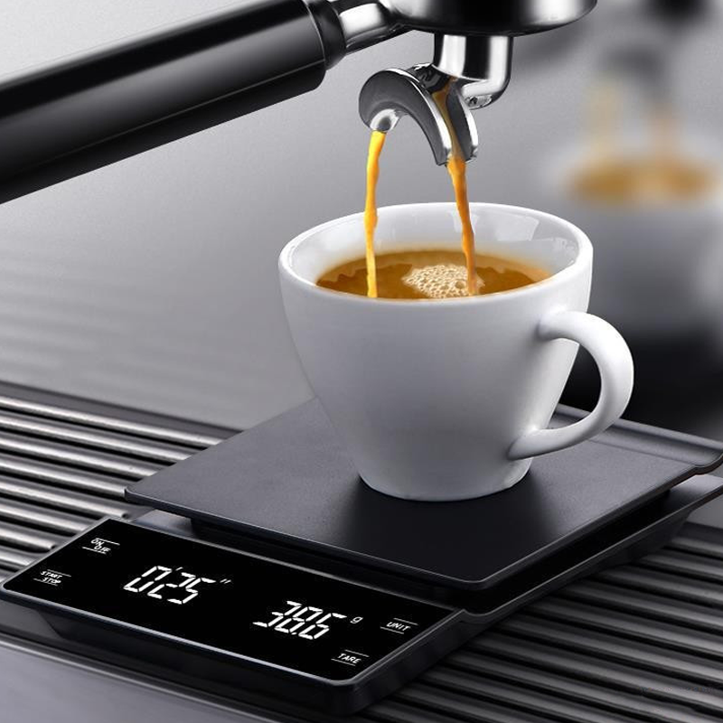 3kg 0.1g Digital Coffee Scale  - Kitchen Baking Timer ulasan dan harga
