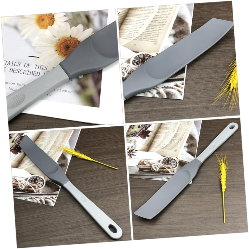 Curved Bottom Long Silicone Sc - Dough Scraper Curved ulasan dan harga