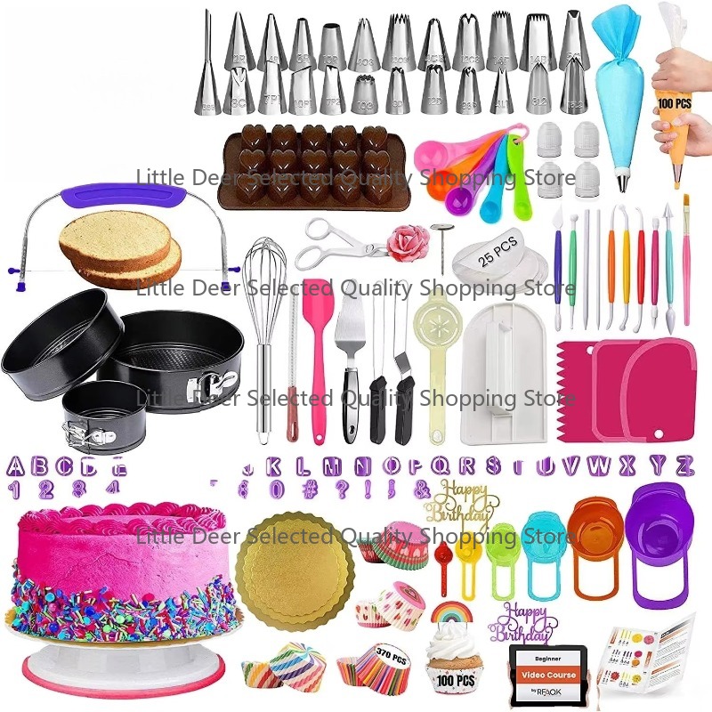 Cake Decorating Supplies 700pc - Springform Pan Set ulasan dan harga