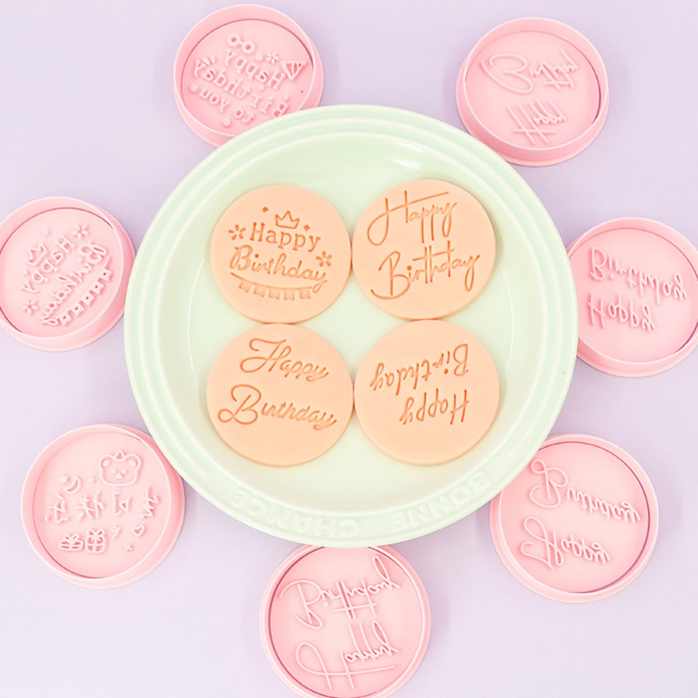 Happy Birthday Cookie Cutters  - Kitchen Baking Utensil ulasan dan harga