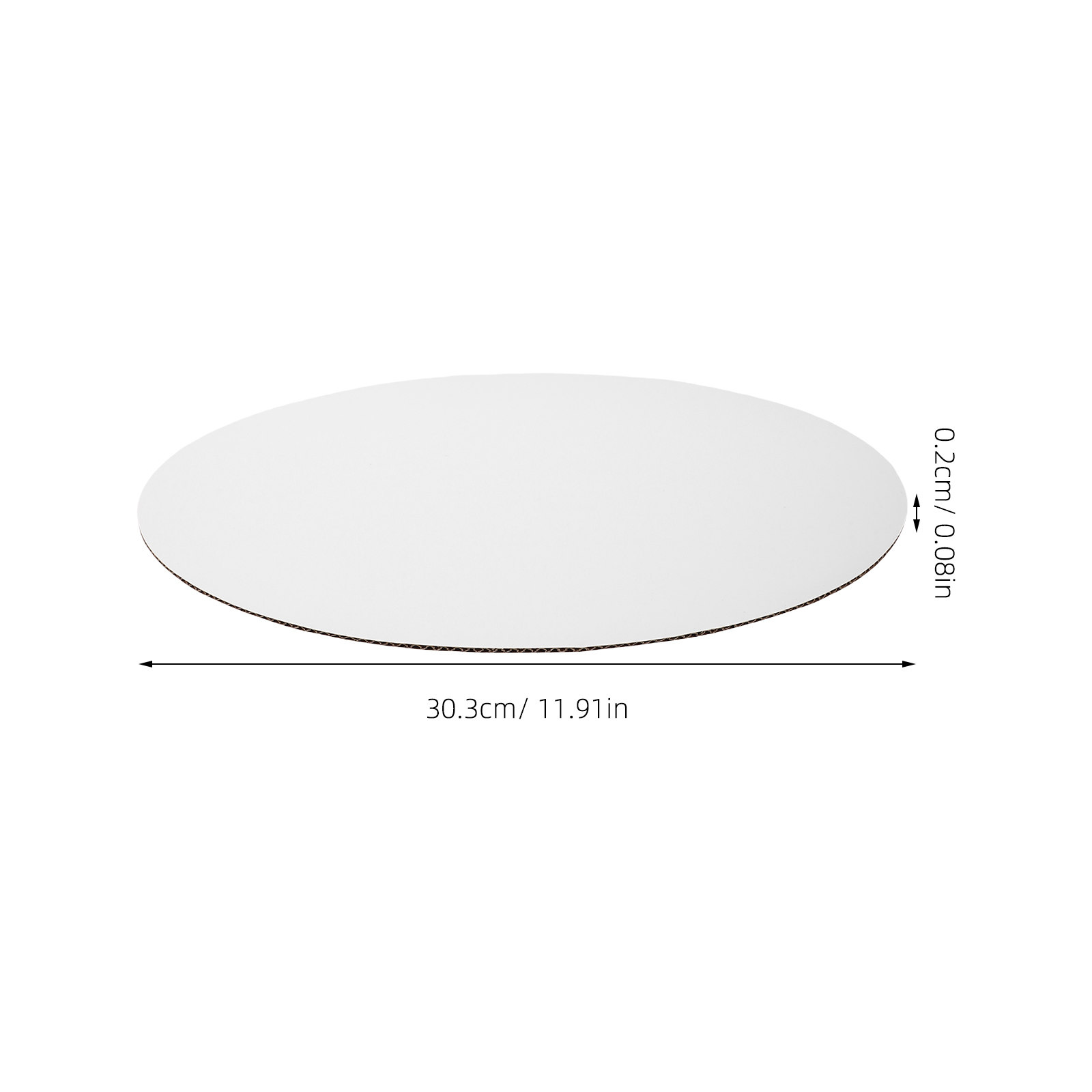 25Pcs White Cake Board Round D - Cake Board Round ulasan dan harga