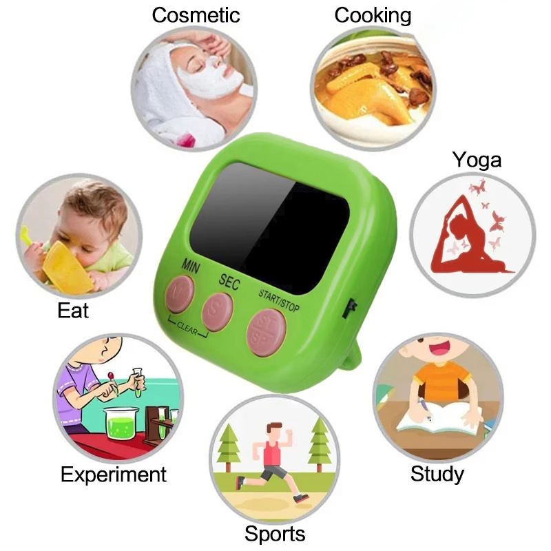Mini Digital Kitchen Timer Big - Kitchen Baking Game ulasan dan harga