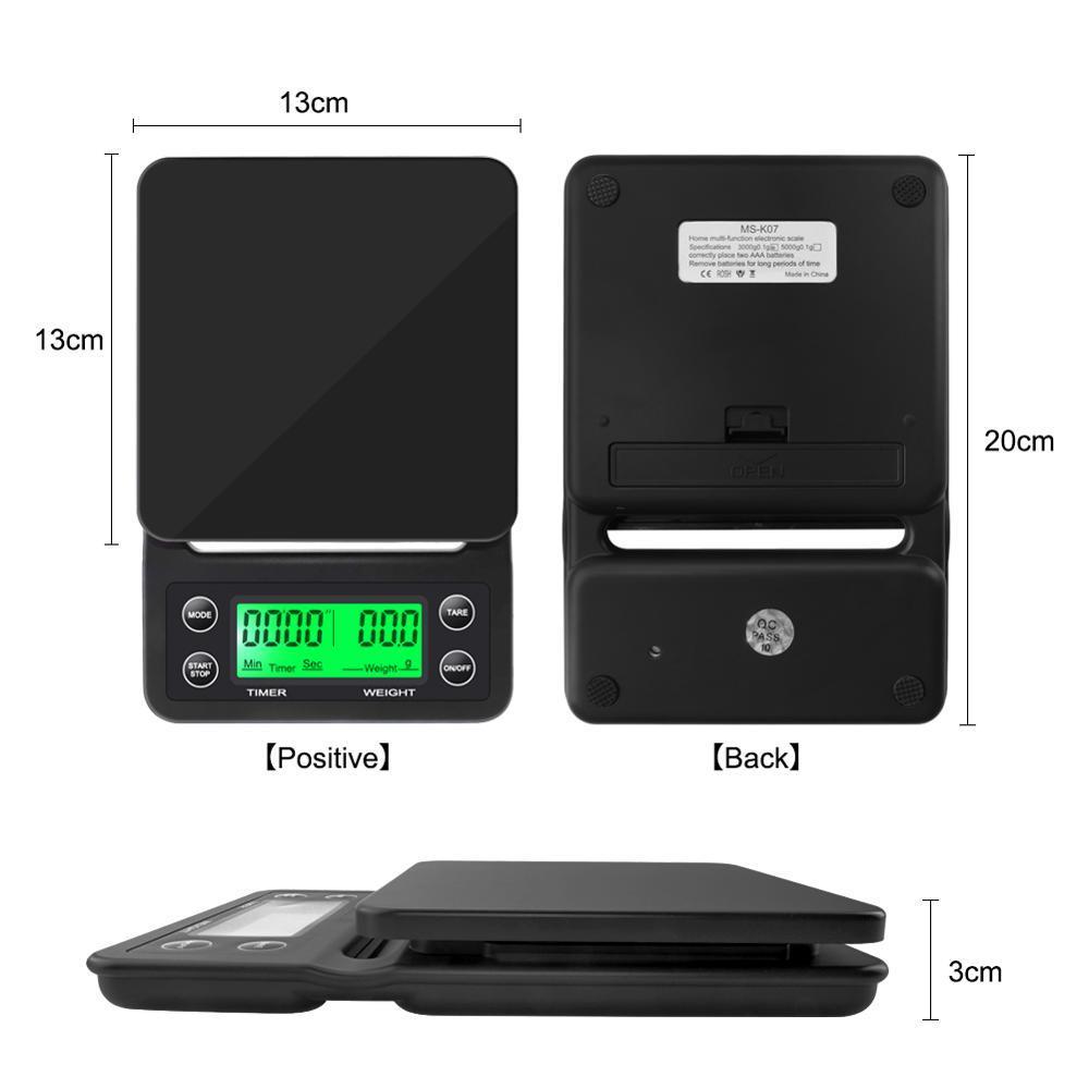 3kg/0.1g 5kg/0.1g Drip Coffee  - Kitchen Baking Timer ulasan dan harga