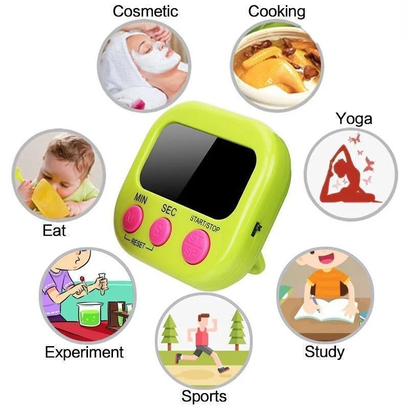 Mini Digital Kitchen Timer Big - Kitchen Baking Timer ulasan dan harga