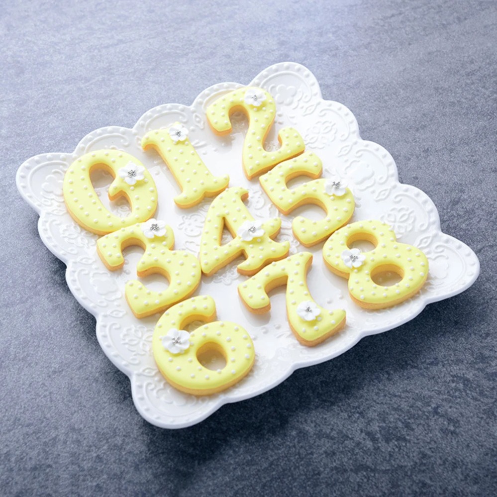 Numbers Cookie Cutters Biscuit - Baking Kitchen Diy ulasan dan harga