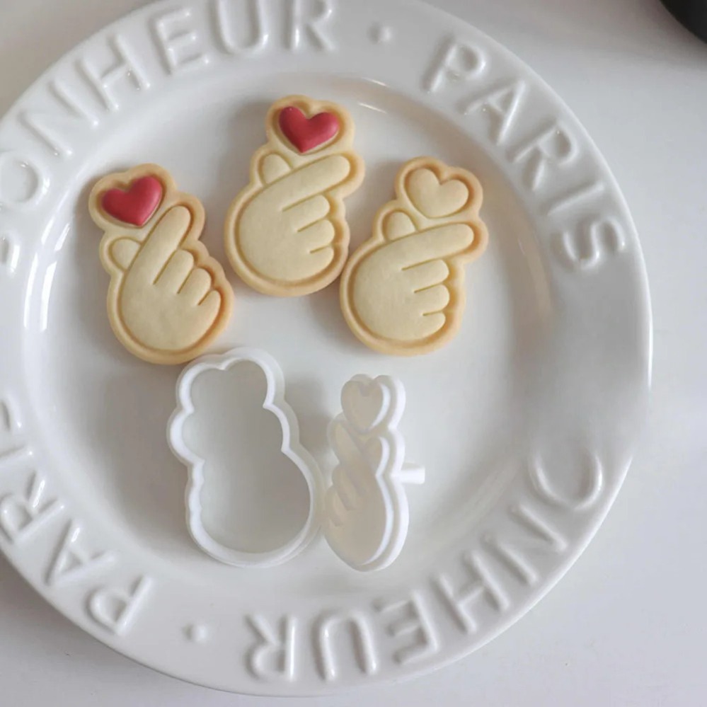 Love Gesture Cookie Cutters Mi - Baking Kitchen Diy ulasan dan harga