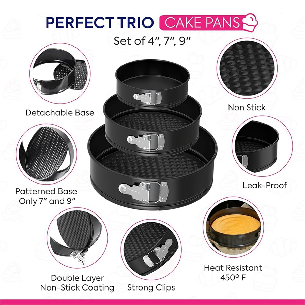 2026 Trend 148PCS Cake Pan Set - Springform Pan Set ulasan dan harga