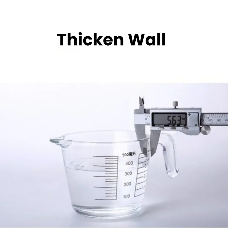 2/4 Cup Glass Measuring Cup Fo - Kitchen Baking Essentials ulasan dan harga