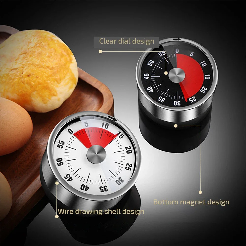 New Stainless Steel Visual Tim - Kitchen Baking Timer ulasan dan harga