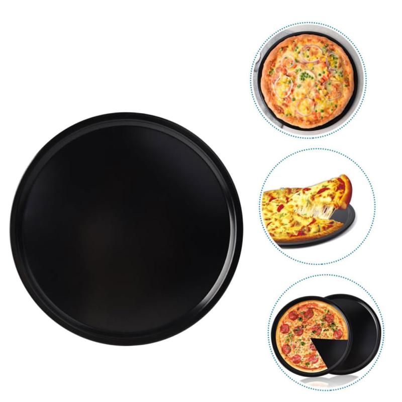 10/11/12/14 Inch Pizza Baking  - Kitchen Baking Tray ulasan dan harga