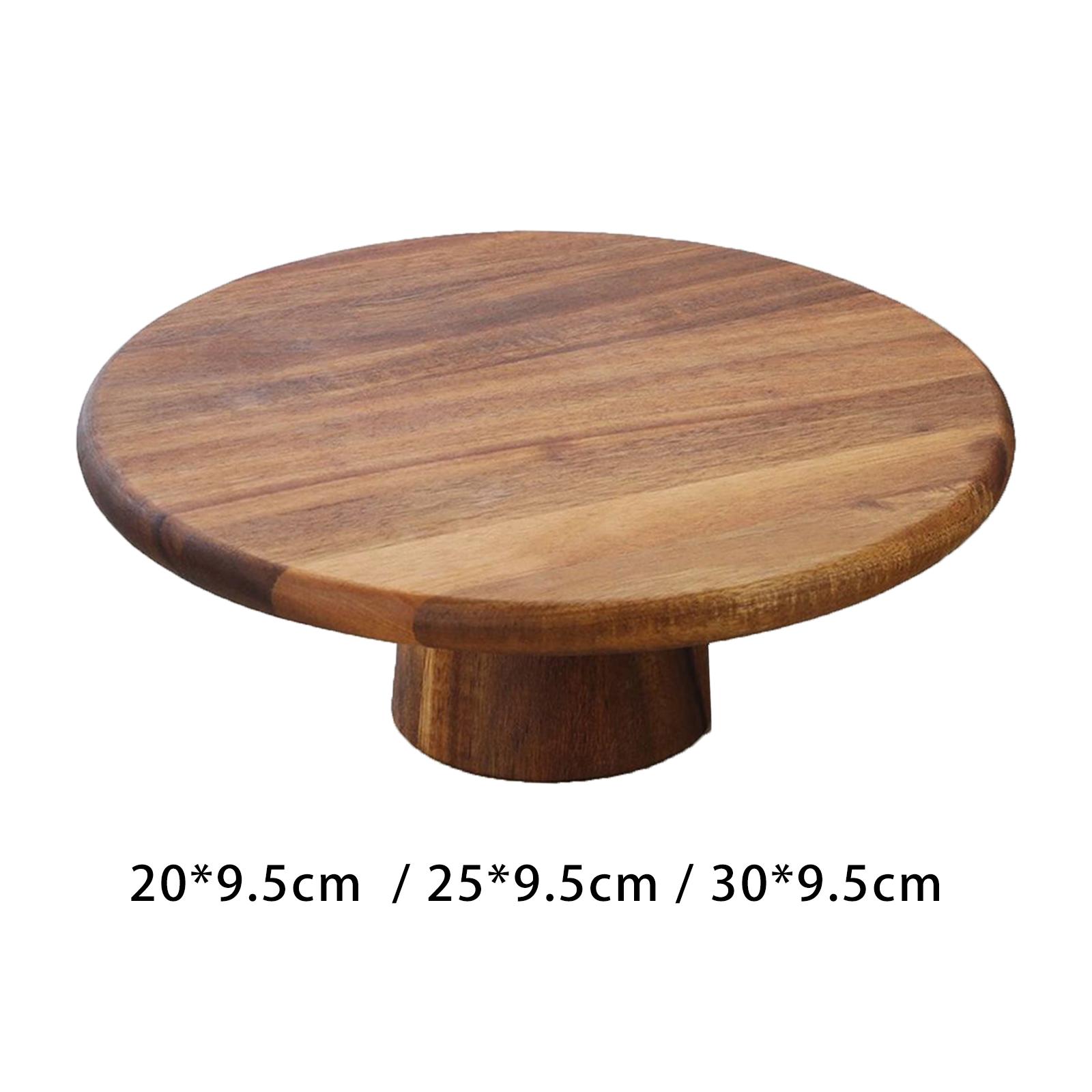 Wood Cake Stand Multiuse Chees - Cake Board Round ulasan dan harga