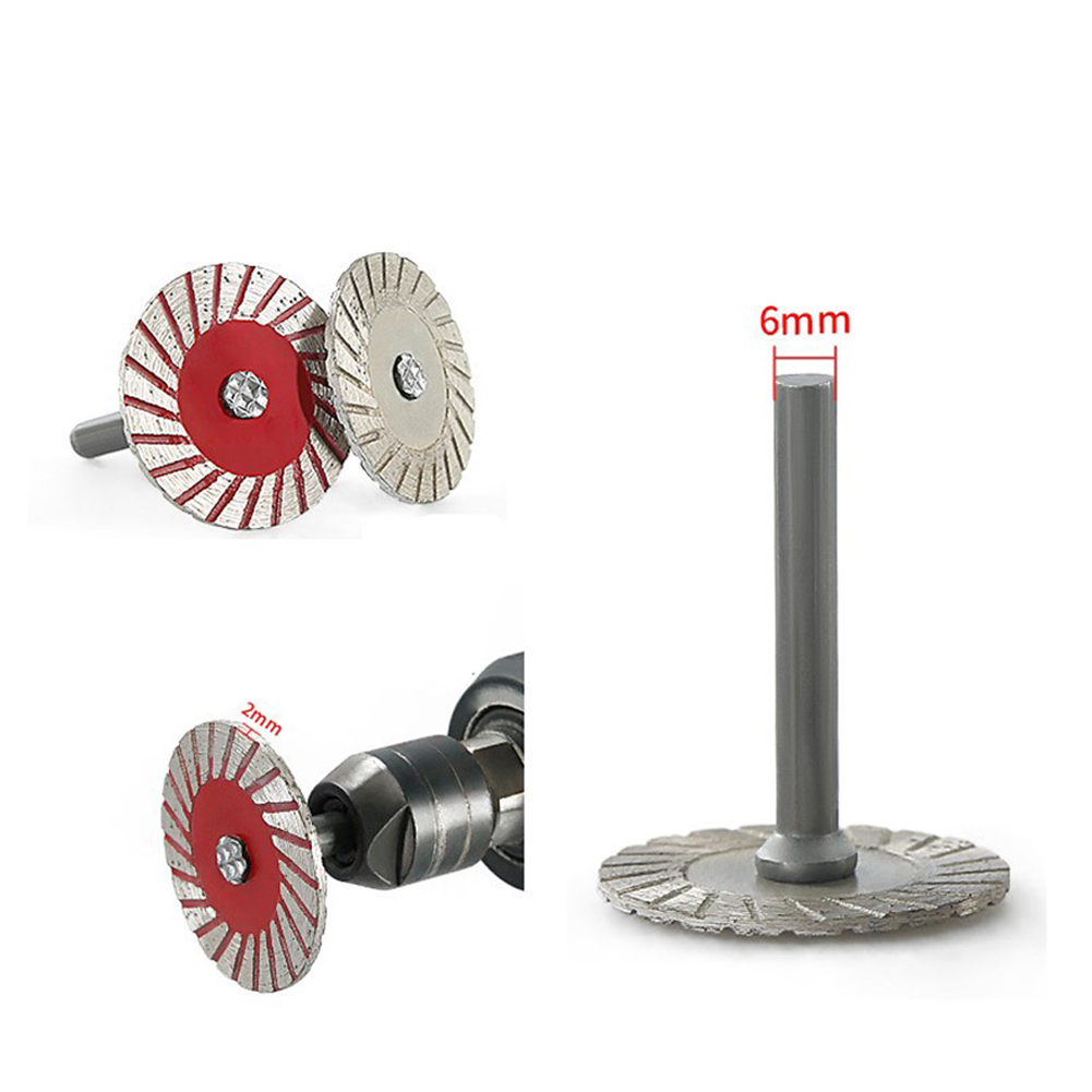 40mm Diamond Cutting Disc 6mm  - Rolling Pin Marble ulasan dan harga