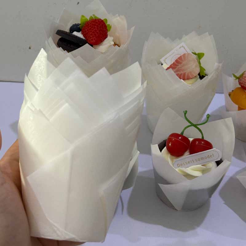 50Pcs/100Pcs/200Pcs Tulip Cake - Kitchen Baking Essentials ulasan dan harga