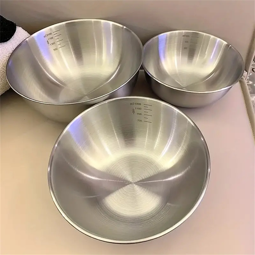1-3 Stainless Steel Bowl Set w - Kitchen Baking Essentials ulasan dan harga
