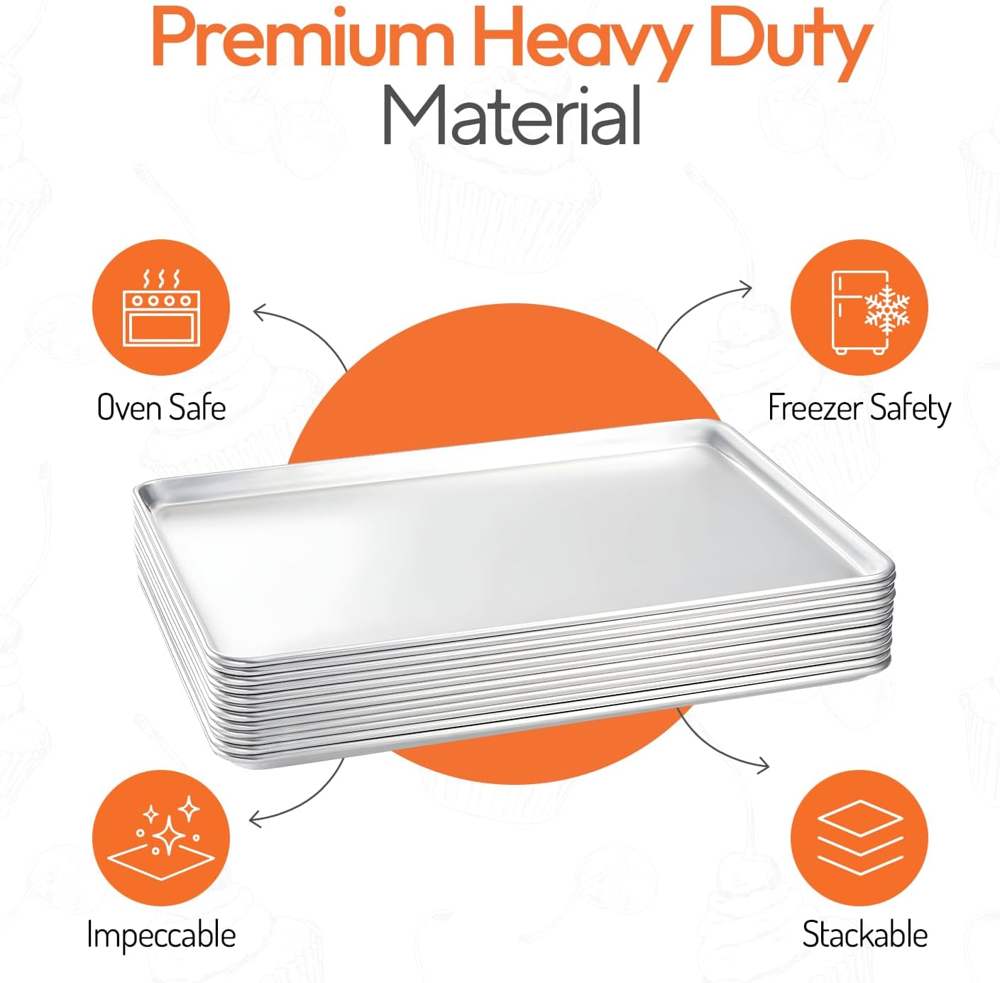 Full Size Commercial Aluminum  - Kitchen Baking Tray ulasan dan harga