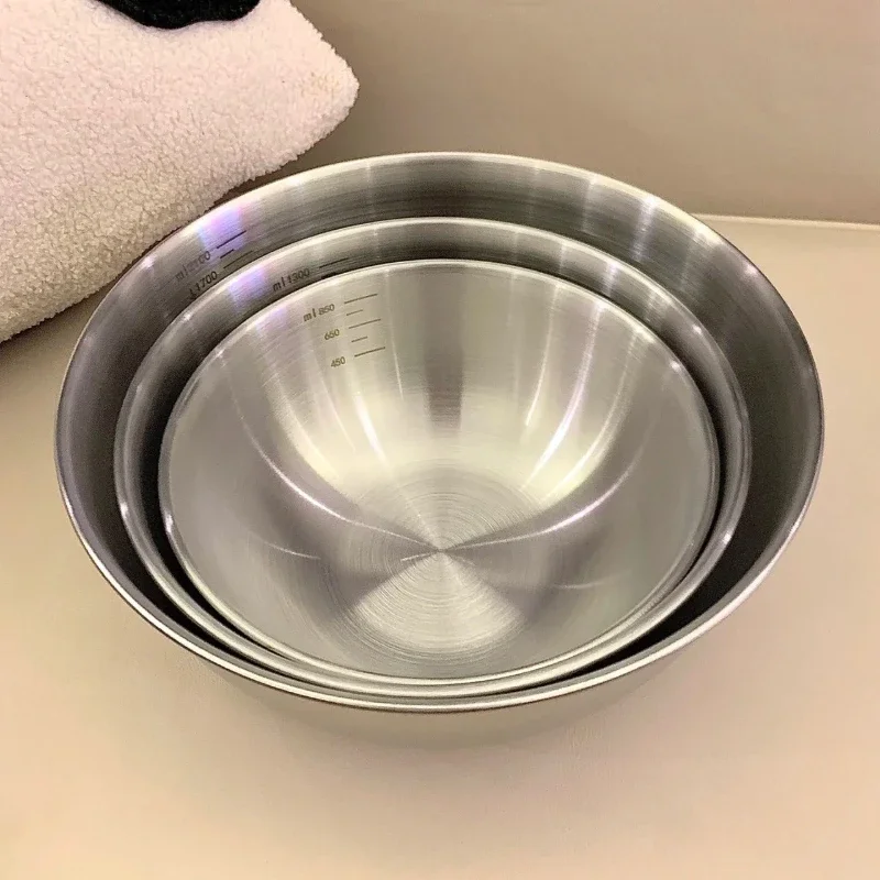 3PCS Stainless steel cooking b - Kitchen Baking Bowls ulasan dan harga