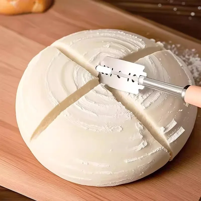 Dough Bread Pastry Cutter with - Dough Scraper Curved ulasan dan harga