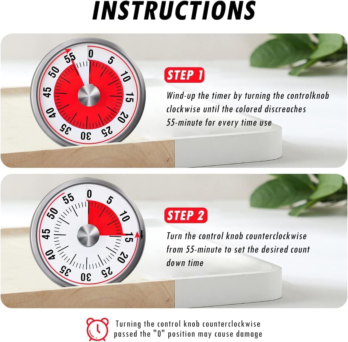 Countdown Reminder Magnetic Me - Kitchen Baking Timer ulasan dan harga