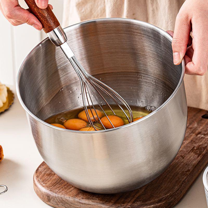 1Pc Stainless Steel Mixing Bow - Kitchen Baking Bowls ulasan dan harga