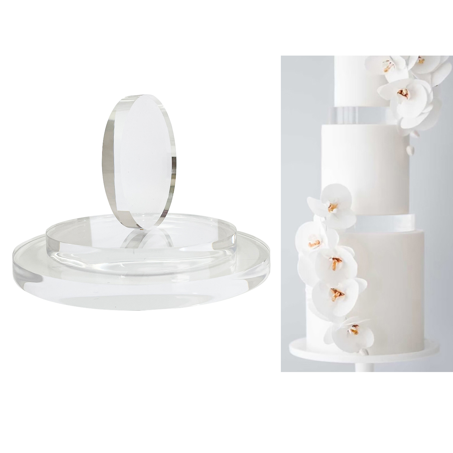 15mm Thick Ultra Polished Roun - Cake Board Round ulasan dan harga