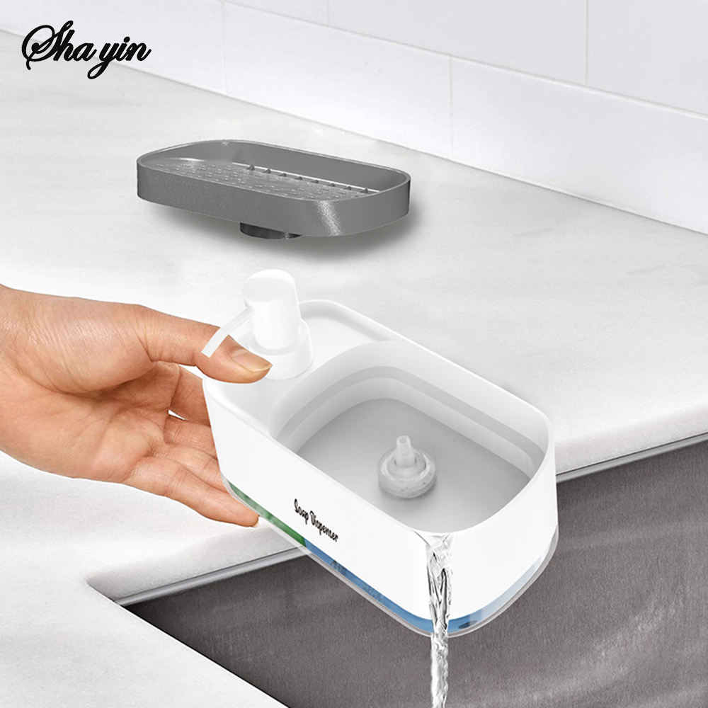 3-in-1 Hand And Dish Soap Disp - Kitchen Baking Utensil Set ulasan dan harga