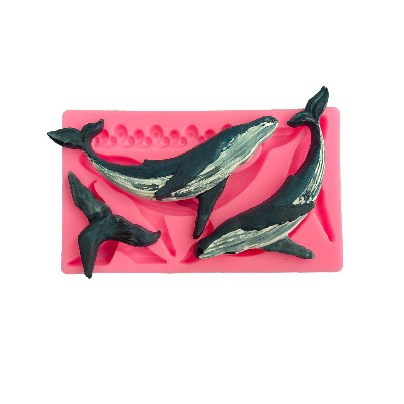 DIY Whale Silicone Mold Ocean  - Baking Kitchen Diy ulasan dan harga