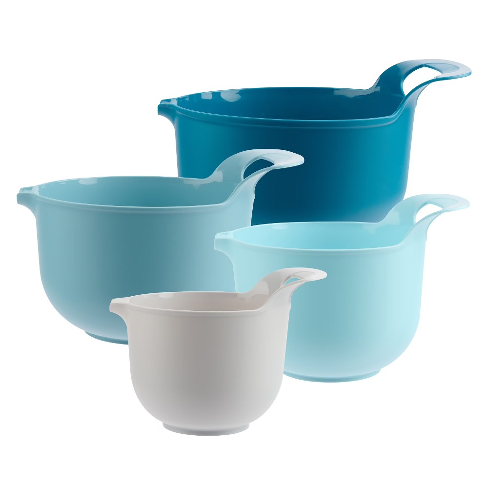 Nesting Plastic Mixing Bowls S - Kitchen Baking Bowls ulasan dan harga