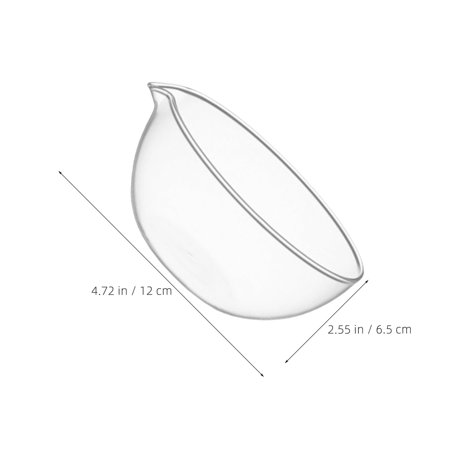 2Pcs Glass Bowl Clear 17Oz Pou - Kitchen Baking Bowls ulasan dan harga