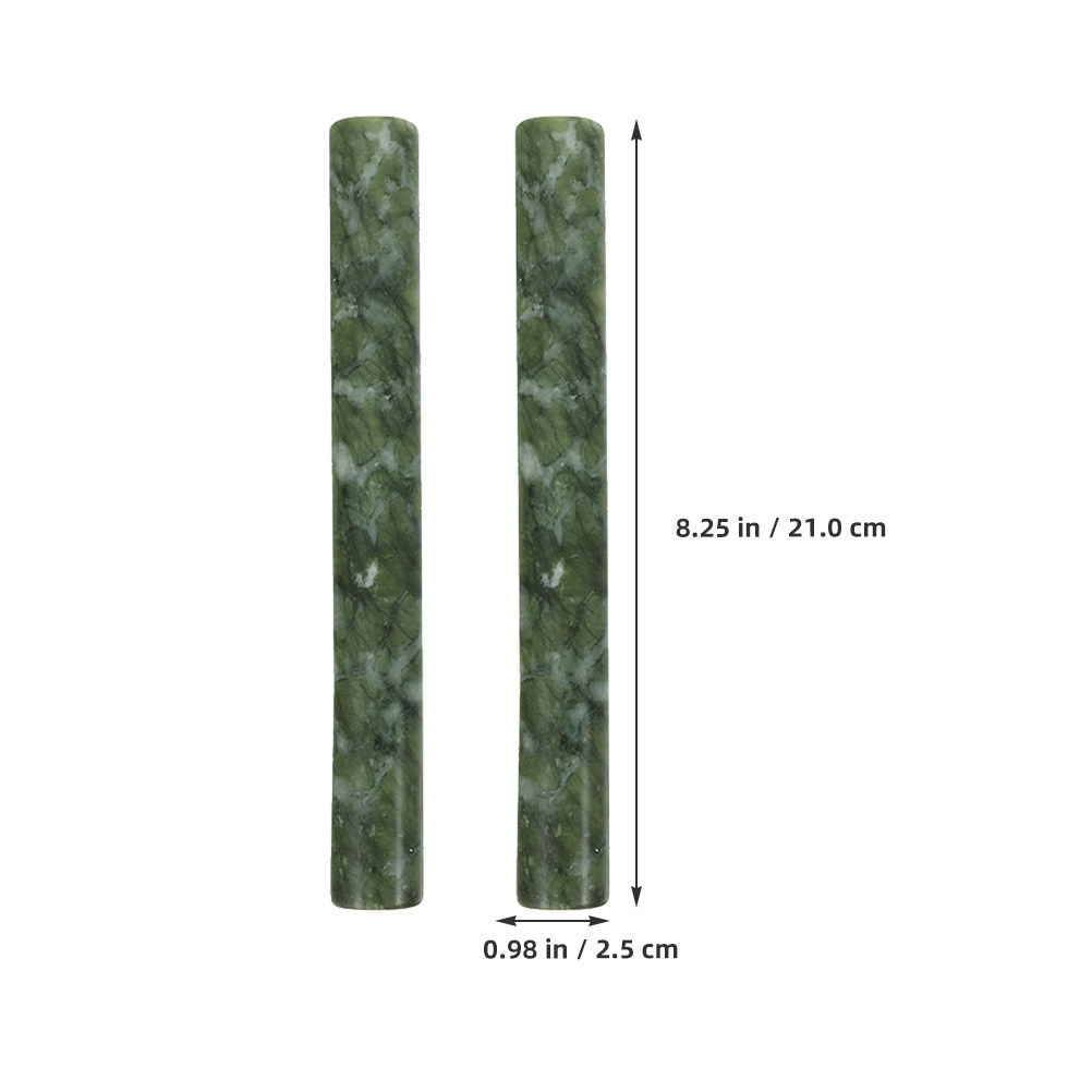 2Pcs Natural Stone Dough Rolle - Rolling Pin Marble ulasan dan harga